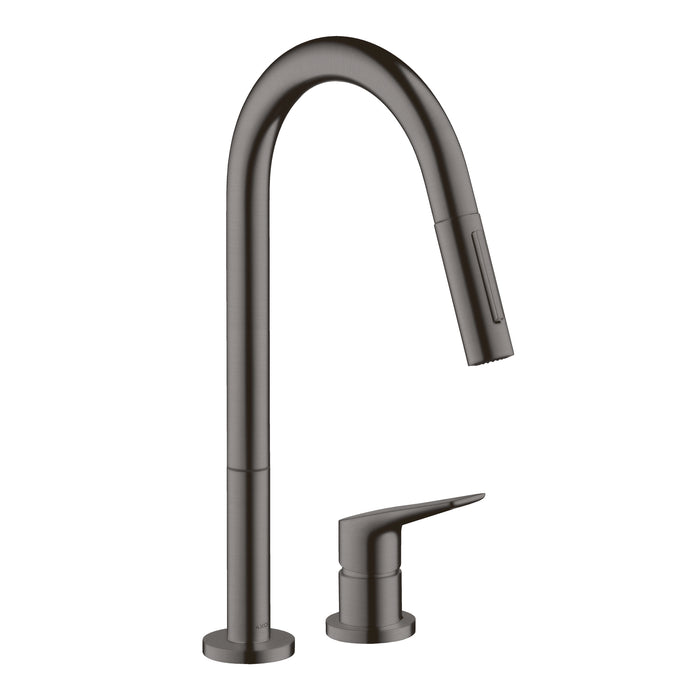 AXOR Citterio M 2-Hole Single-Handle Kitchen Faucet 2-Spray Pull-Down, 1.75 GPM