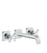 AXOR Citterio E Wall-Mounted Widespread Faucet Trim, 1.2 GPM