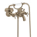 AXOR Montreux 2-Handle Wall-Mounted Tub Filler with Cross Handles and 1.8 GPM Handshower