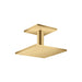 AXOR ShowerSolutions Showerhead 250 Square 2-Jet Ceiling Connection, 1.75 GPM