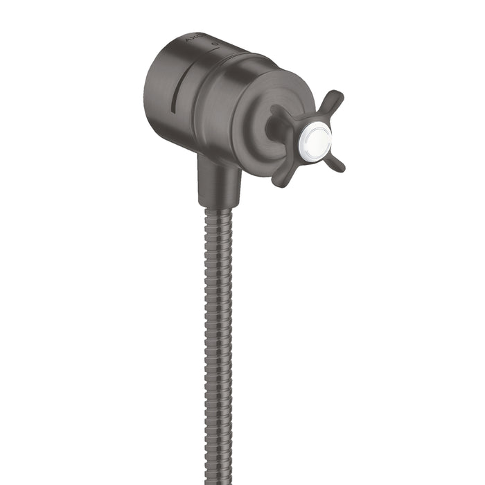 AXOR Montreux Wall Outlet with Check Valves and Volume Control, Cross Handle