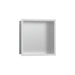 hansgrohe XtraStoris Individual Wall Niche Brushed Stainless Steel with Design Frame 12"x 12"x 4"
