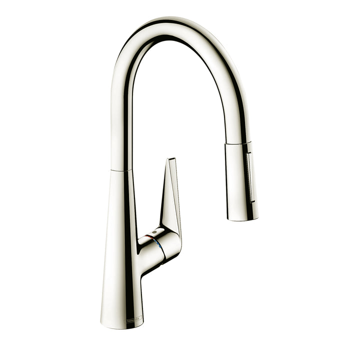 hansgrohe Talis S HighArc Kitchen Faucet, 2-Spray Pull-Down, 1.75 GPM