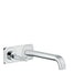 AXOR Citterio E Wall-Mounted Single-Handle Faucet Trim with Base Plate, 1.2 GPM