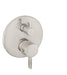 hansgrohe Ecostat Thermostatic Trim S with Volume Control and Diverter