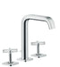 AXOR Citterio E Widespread Faucet 170 with Pop-Up Drain, 1.2 GPM
