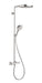 hansgrohe Raindance Select S Showerpipe 240 2-Jet, 2.5 GPM
