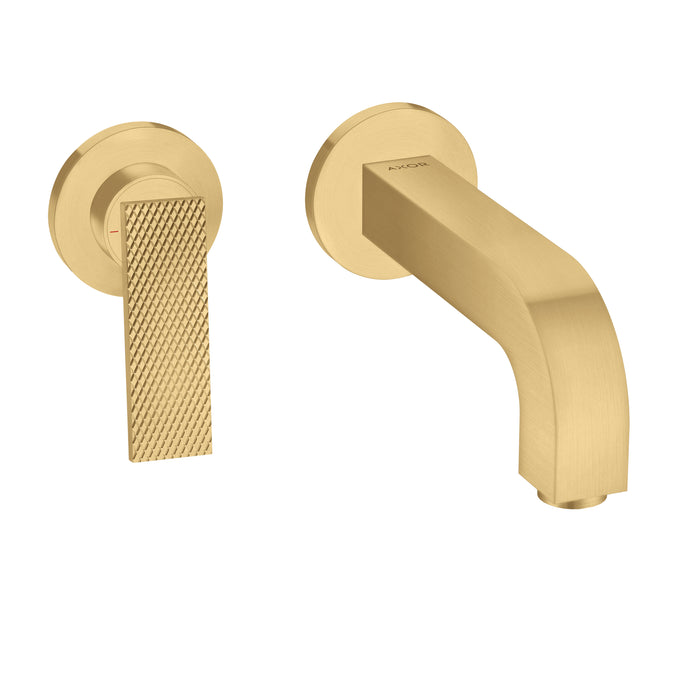 AXOR Citterio Wall-Mounted Single-Handle Faucet Trim- Rhombic Cut, 1.2 GPM