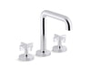 Kallista P21802-CR One Dm Bath Set, Tall Spout, Cross