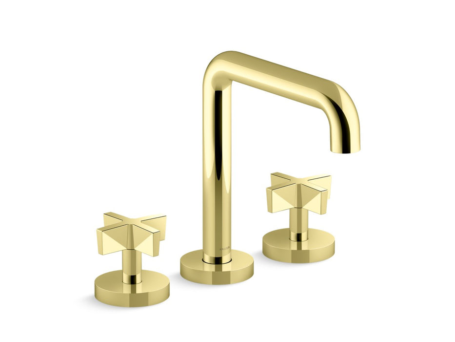 Kallista P21802-CR One Dm Bath Set, Tall Spout, Cross