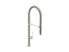 Kallista P23174-SN Juxtapose Semi-Pro Faucet W/ Po Spray
