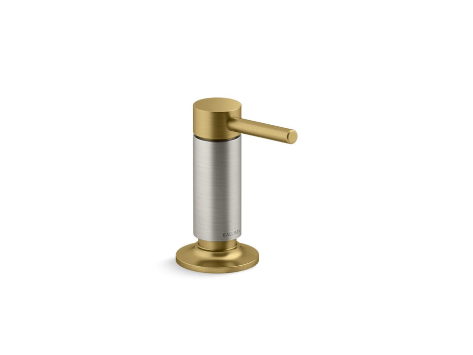 Kallista P23180-2MB Juxtapose Soap/Lotion Dispenser