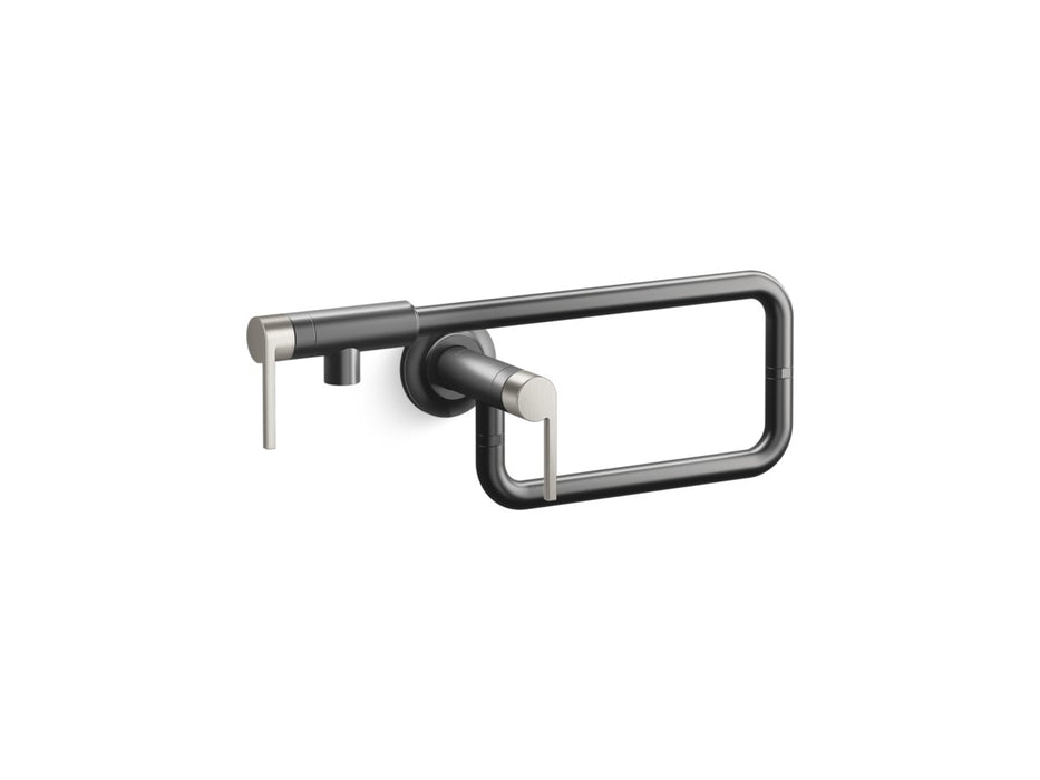 Kallista P23181-VS Juxtapose Wall Mount Pot Filler