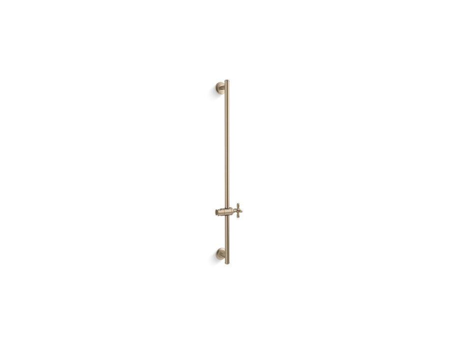 Kallista P24299-00 Traditional Slidebar With Cross Handle