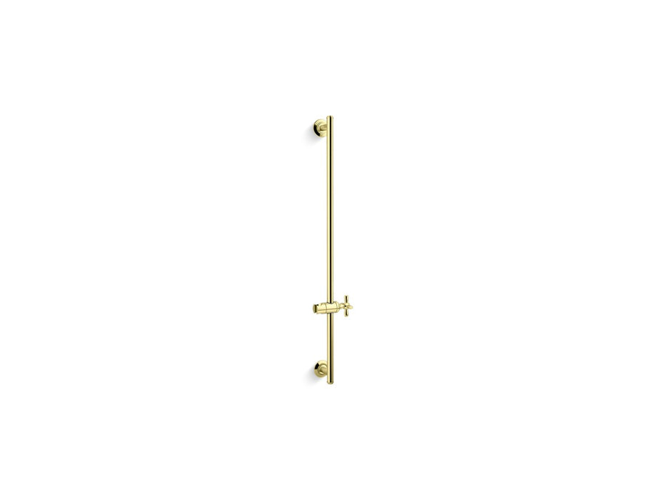 Kallista P24299-00 Traditional Slidebar With Cross Handle