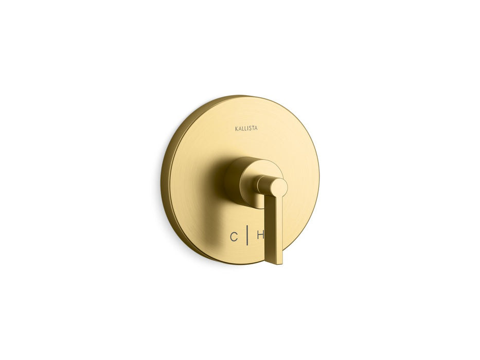 Kallista P24421-LV One Thermo Trim, H&C, Lever Handle