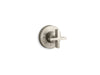 Kallista P24423-CR One Volume Control Trim, Cross Handle