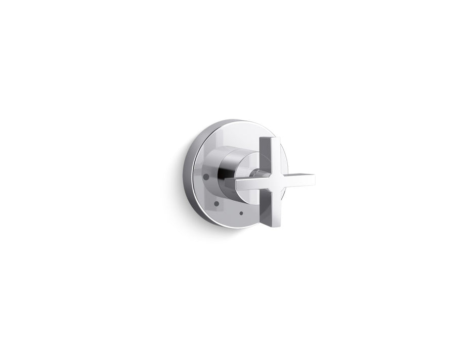 Kallista P24423-CR One Volume Control Trim, Cross Handle
