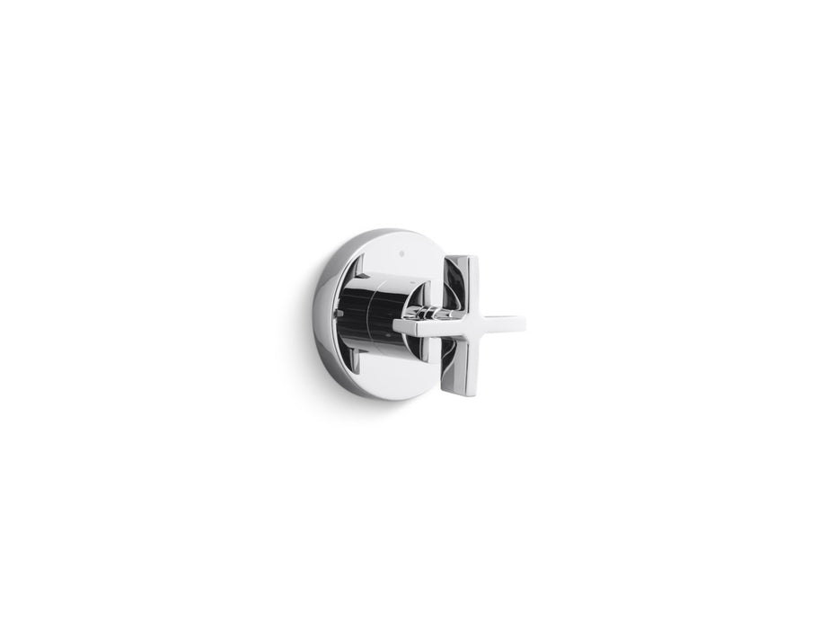 Kallista P24483-CR One 3-Way Transfer Trim, Cross Handle