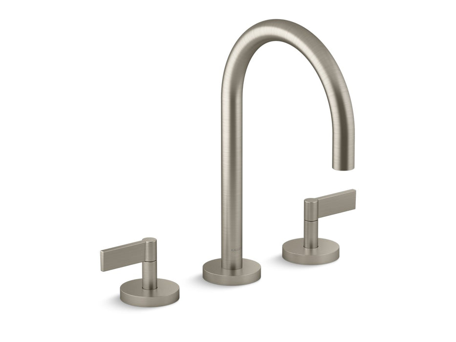 Kallista P24490-LV One Basin Set, Gooseneck, Lever Handle