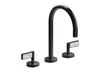 Kallista P24490-WC One Basin Set, Gooseneck, Lv, Wc Stone
