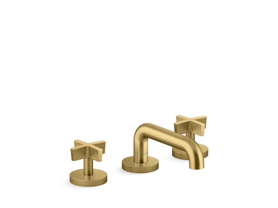 Kallista P24491-CR One Basin Set, Low Spout, Cross Handle