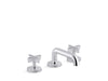 Kallista P24491-CR One Basin Set, Low Spout, Cross Handle