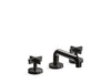 Kallista P24491-CR One Basin Set, Low Spout, Cross Handle