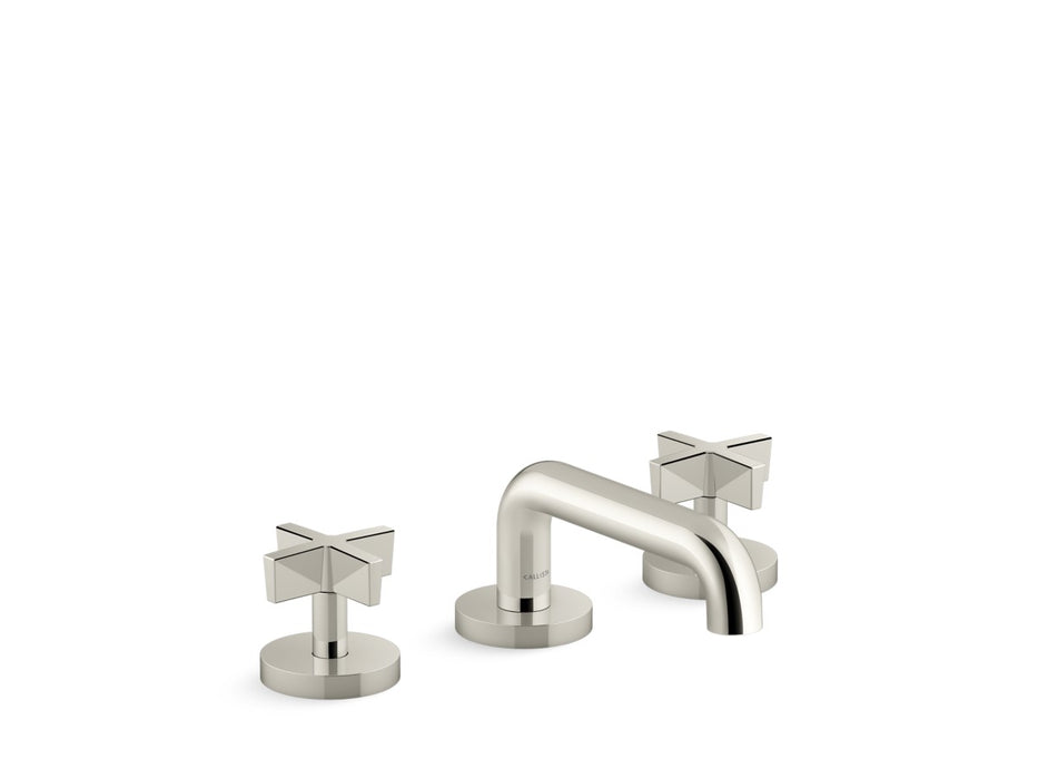 Kallista P24491-CR One Basin Set, Low Spout, Cross Handle