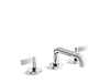 Kallista P24491-LV One Basin Set, Low Spout, Lever Handle