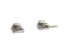 Kallista P24508-LV One Wall Mount Bath Set, Lever Handle