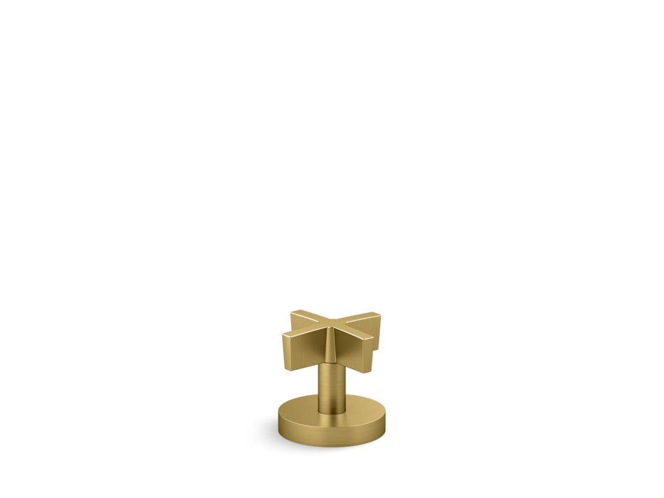 Kallista P24614-CR One Deck Mount Bath Diverter, Cross Hdl
