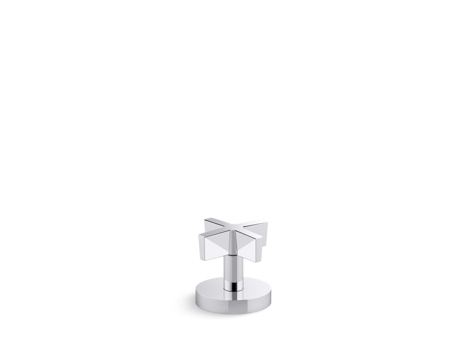 Kallista P24614-CR One Deck Mount Bath Diverter, Cross Hdl