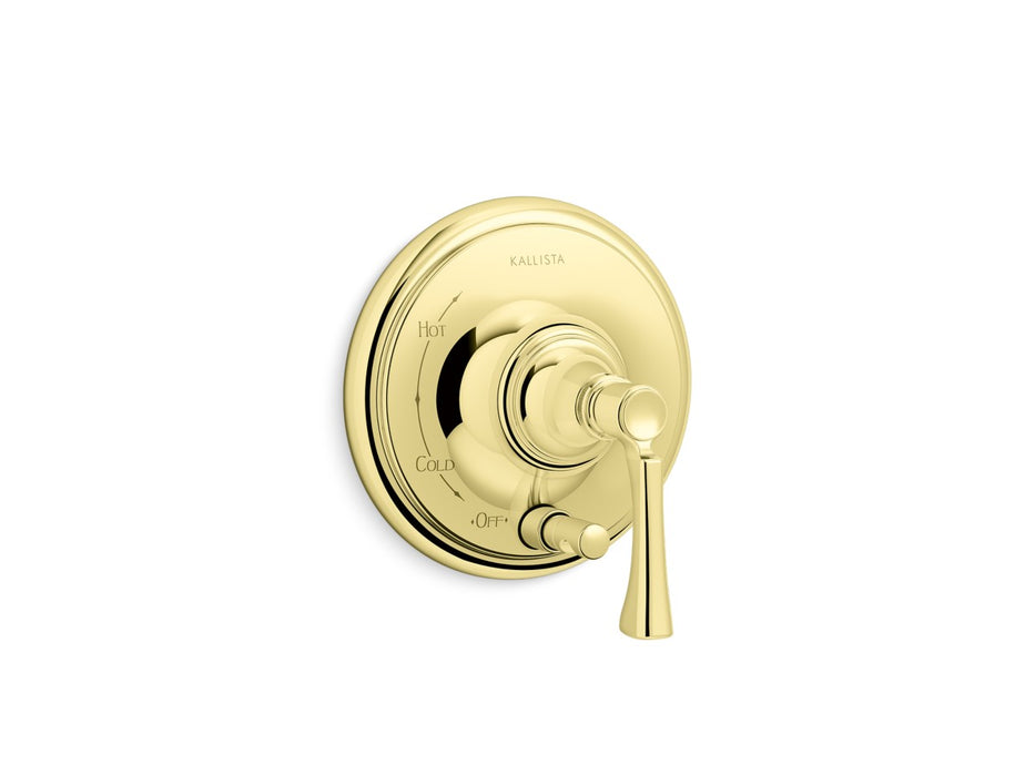 Kallista P24616-LV Bellis Pressure Balance W/Div, Lever