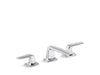 Kallista P24700-LV Per Se Sink Faucet Set, Lever Handle