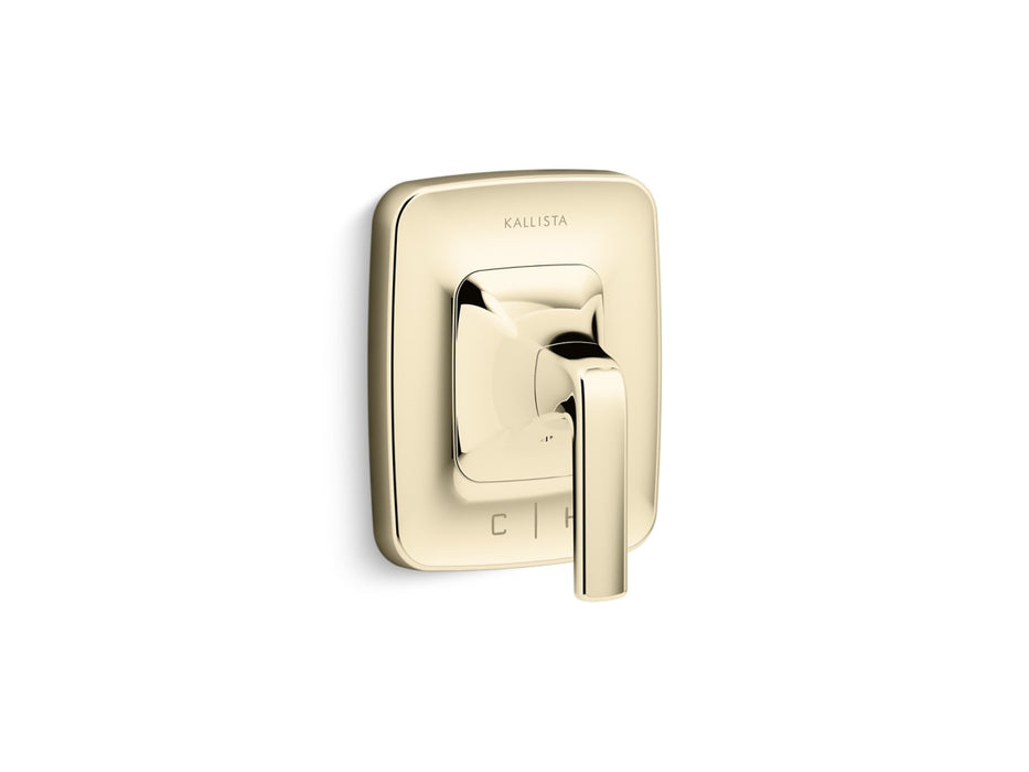 Kallista P24722-LV Per Se Thermostatic Trim, Lever Handle
