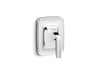 Kallista P24722-LV Per Se Thermostatic Trim, Lever Handle