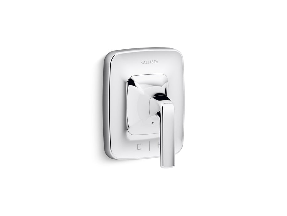 Kallista P24722-LV Per Se Thermostatic Trim, Lever Handle