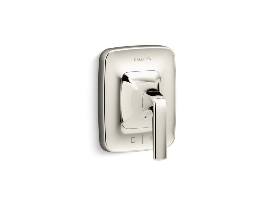 Kallista P24722-LV Per Se Thermostatic Trim, Lever Handle