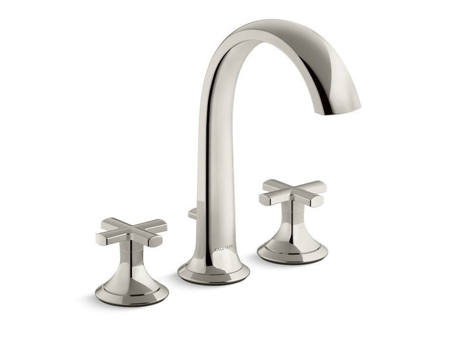 Kallista P25003-CR Script Deckmnt Bath Faucet Crss Hndl