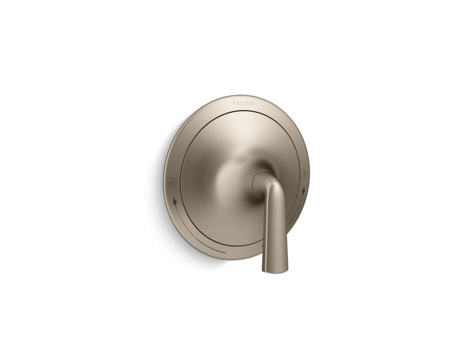 Kallista P25022-LV Script Thermo Trim, Lever Handle