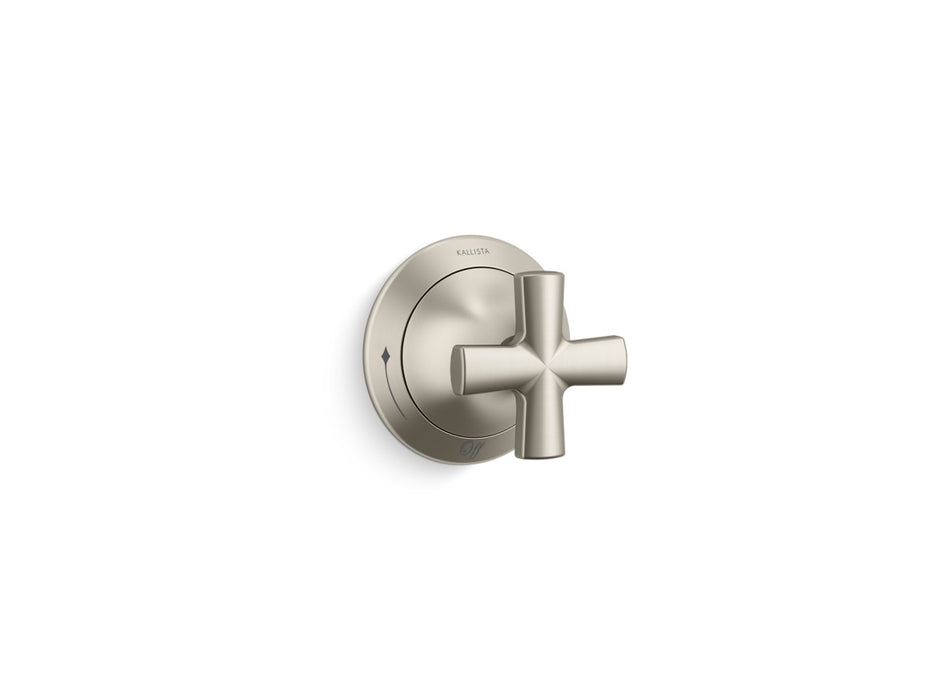 Kallista P25023-CR Script Volume Control, Cross Handle