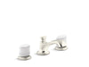 Kallista P25056-CMC Script Sink Faucet, Low Spt,Wt Porc