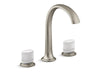 Kallista P25057-CMC Script Sink Faucet, Arch Spt, Wt Porc