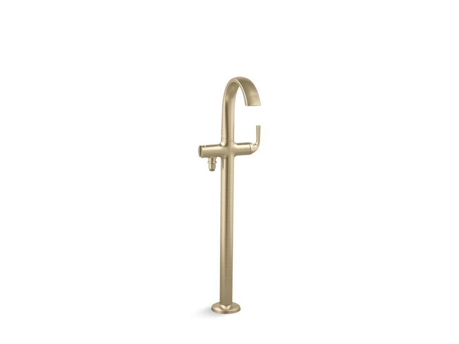 Kallista P25088-00 Script Floor-Mount Bath Filler