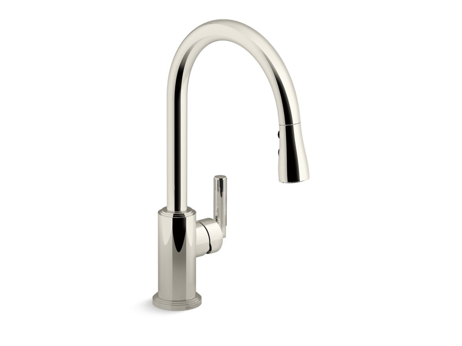 Kallista Vir Stil By L Kirar P25516-00 Vir Stil Pulldown Kitchen Faucet