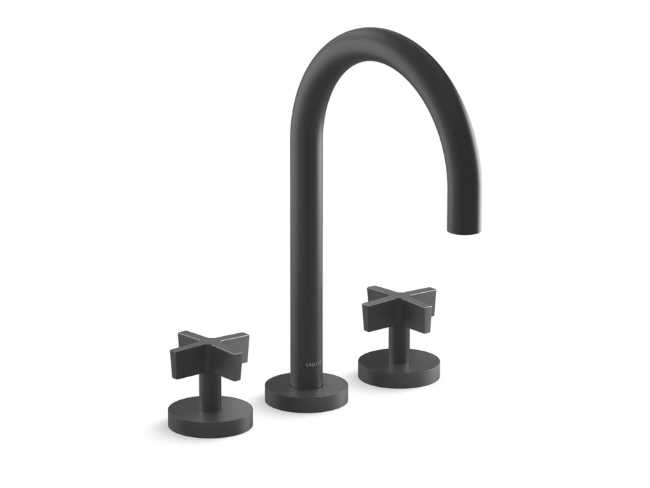 Kallista P25520-CR One Gooseneck, D/M Bath Set, Cross