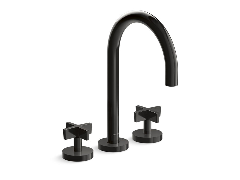 Kallista P25520-CR One Gooseneck, D/M Bath Set, Cross