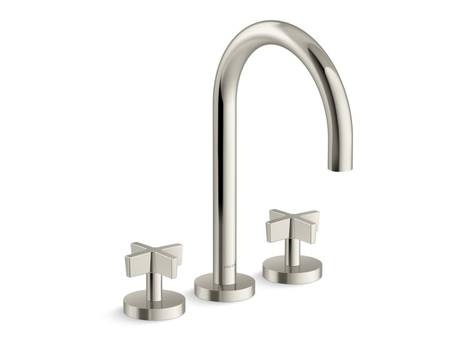 Kallista P25520-CR One Gooseneck, D/M Bath Set, Cross
