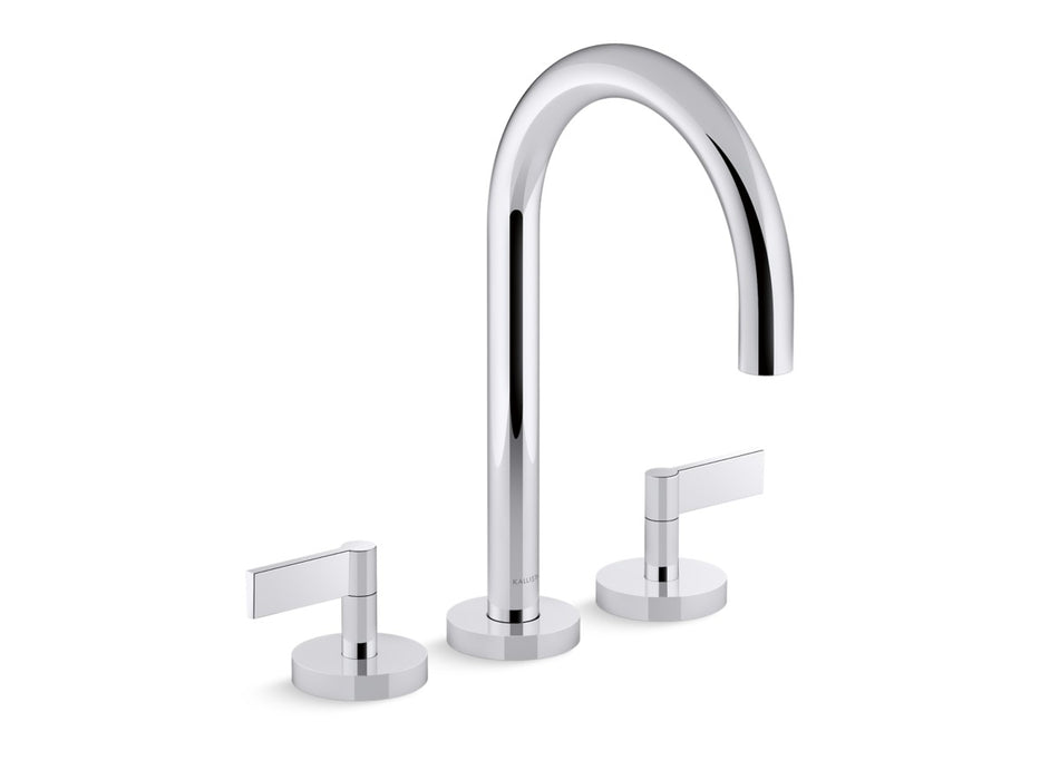 Kallista P25520-LV One Gooseneck, D/M Bath Set, Lever